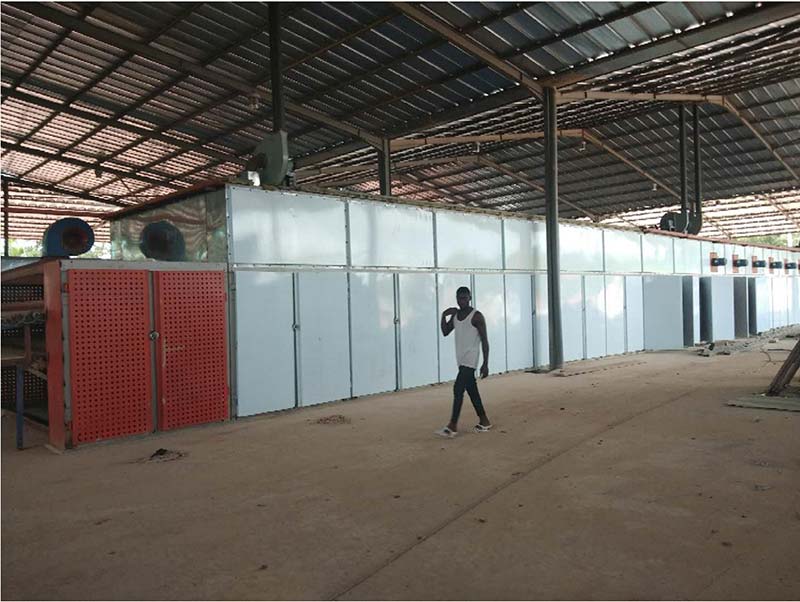 Complete plywood machine factory established in Cote d'Ivoire