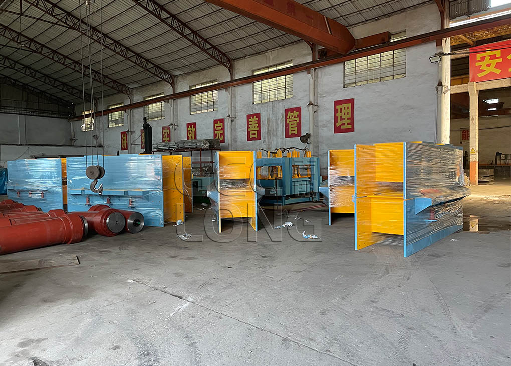 plywood cold press machine is exported