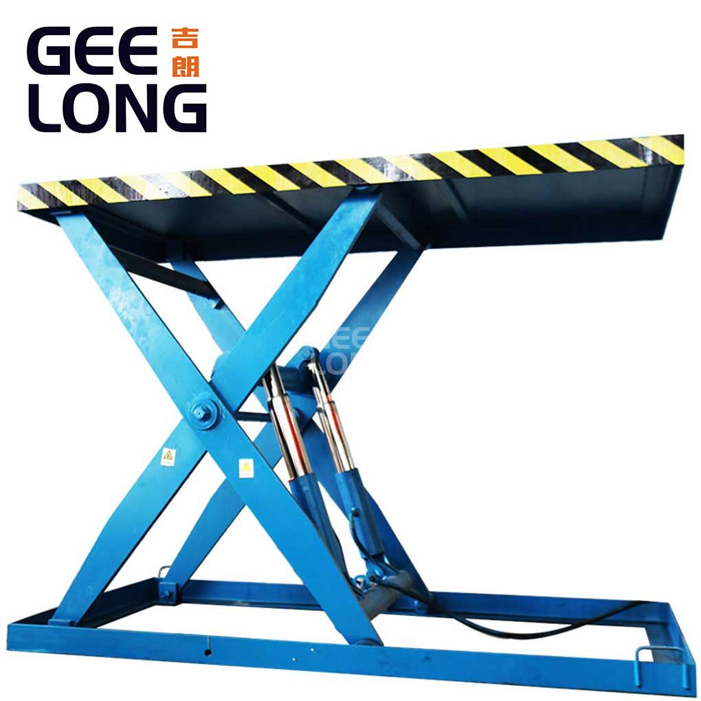 3T plywood hydraulic lifting table machine no need any ground foundation