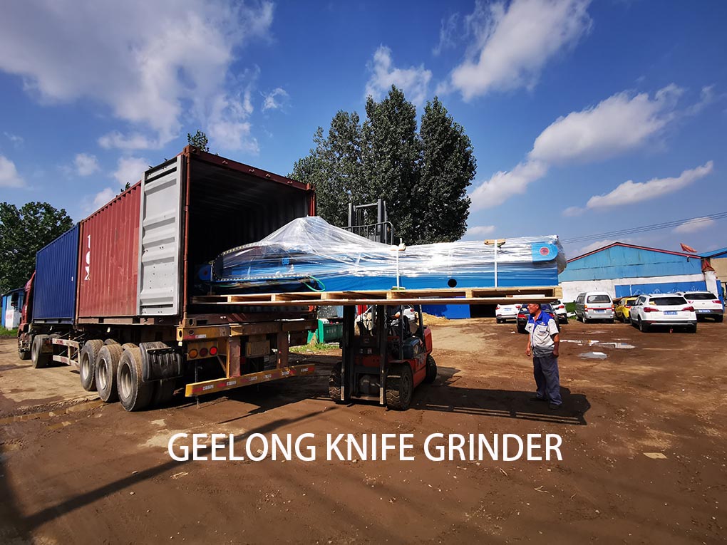 Knife sharping machine exportd by geelong