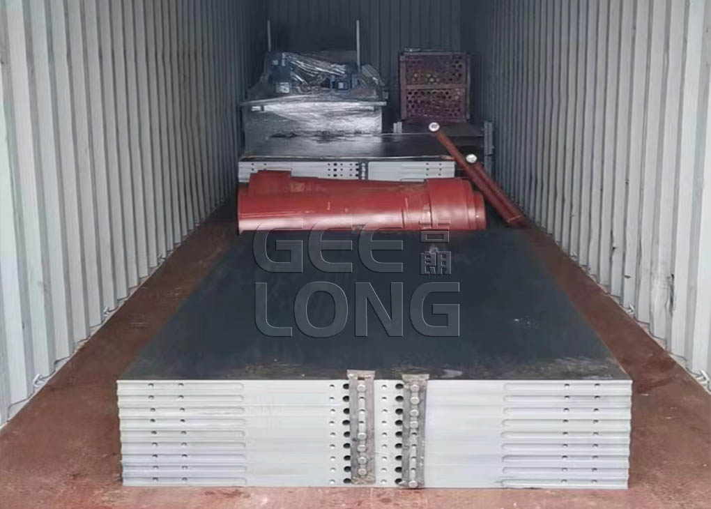 GEELONG 500T pressure 15 layers plywood hot press machine exported to Vietnam