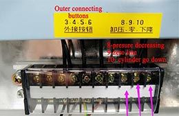 Geelong brand hot press micro computer controlling cabinet installation instructions