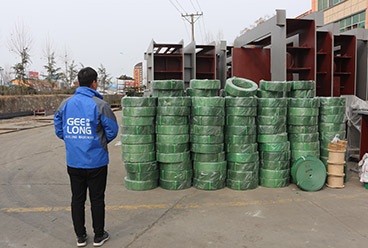 Wood veneer machines and spare parts exported to Gabon