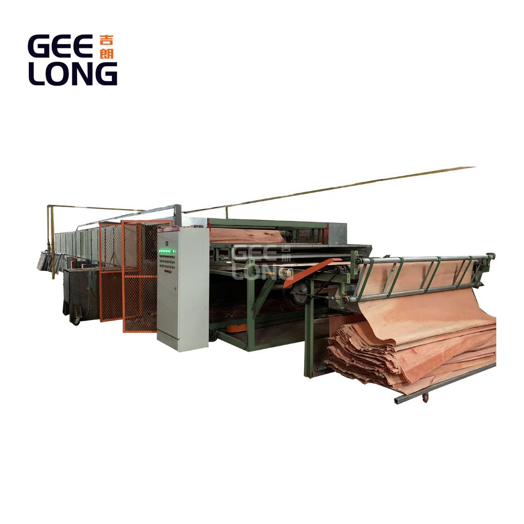 China GEELONG 2 layers face veneer dryer machine