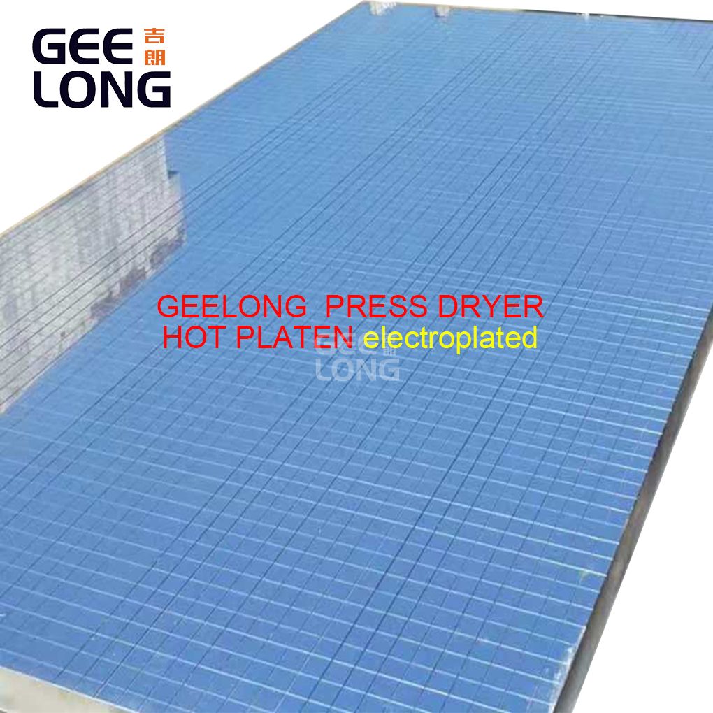 Geelong Hot Press Dryer Hot Plates