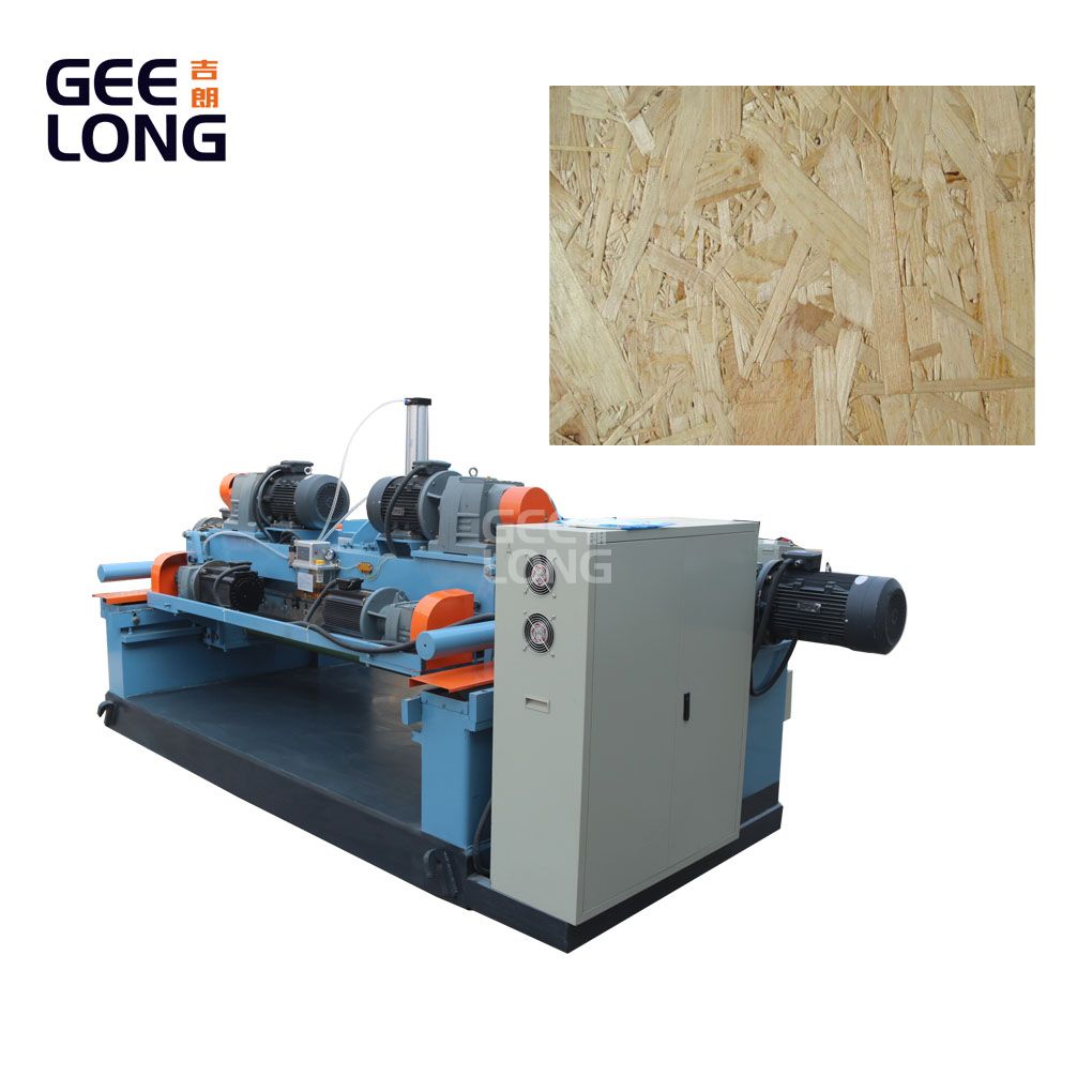 GEELONG spindleless veneer machine for producing OSB wood chips