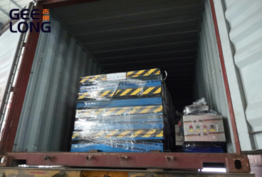 table lifter and MDF grooving machine exporting