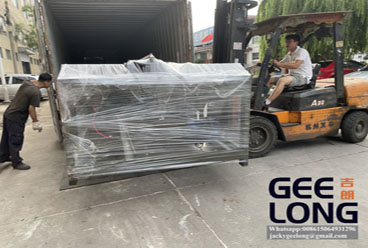 GEELONG exporting roller type plywood edge cutting saw machine