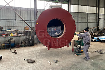 GEELONG exported 1200000kcal thermal oil boiler