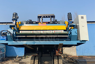 automatic 8feet veneer peeling line exported