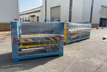 China GEELONG exported plywood machine to India 