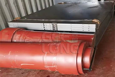 GEELONG 500T pressure 15 layers plywood hot press machine exported to Vietnam 