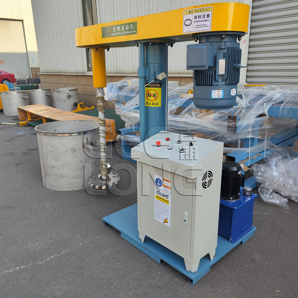 stainless steel type hydraulic glue mixer machine