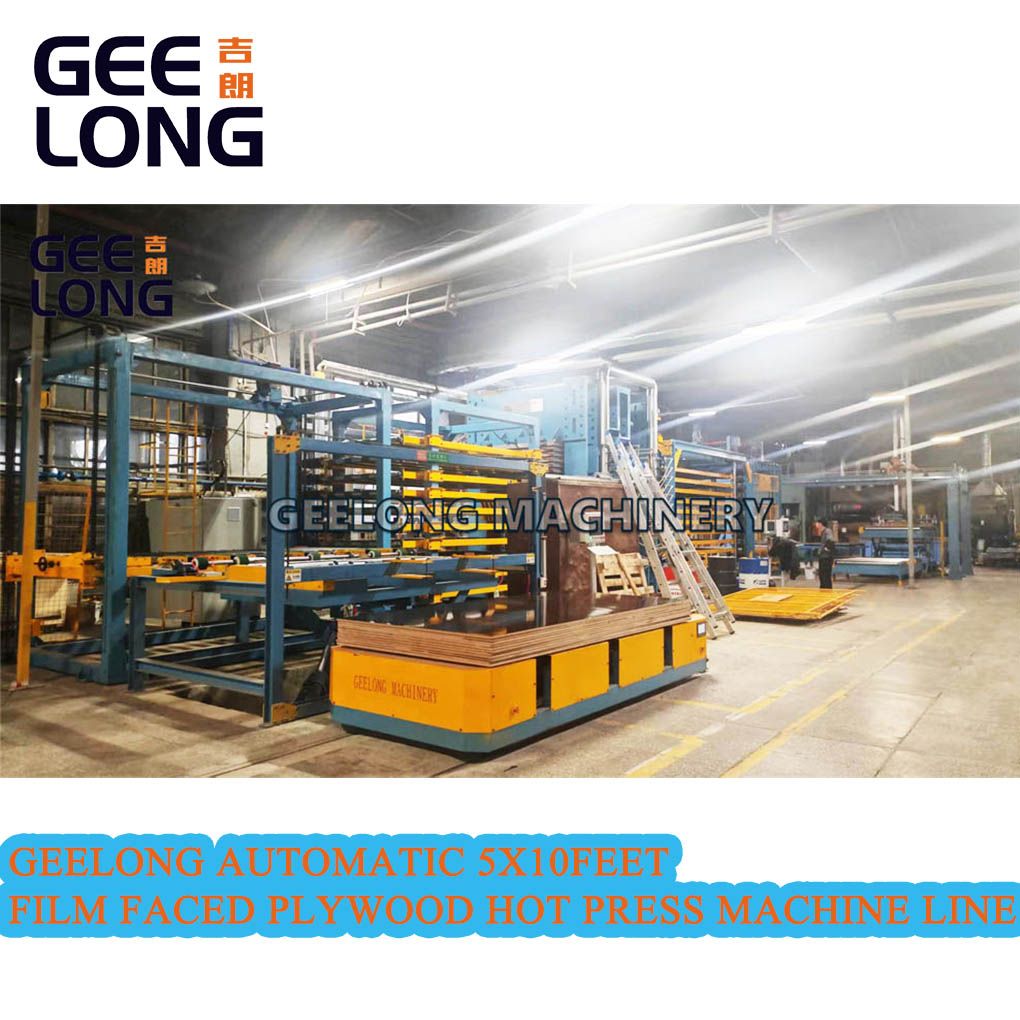 Geelong Automatic 5x10feet Film faced plywood hot press machine line