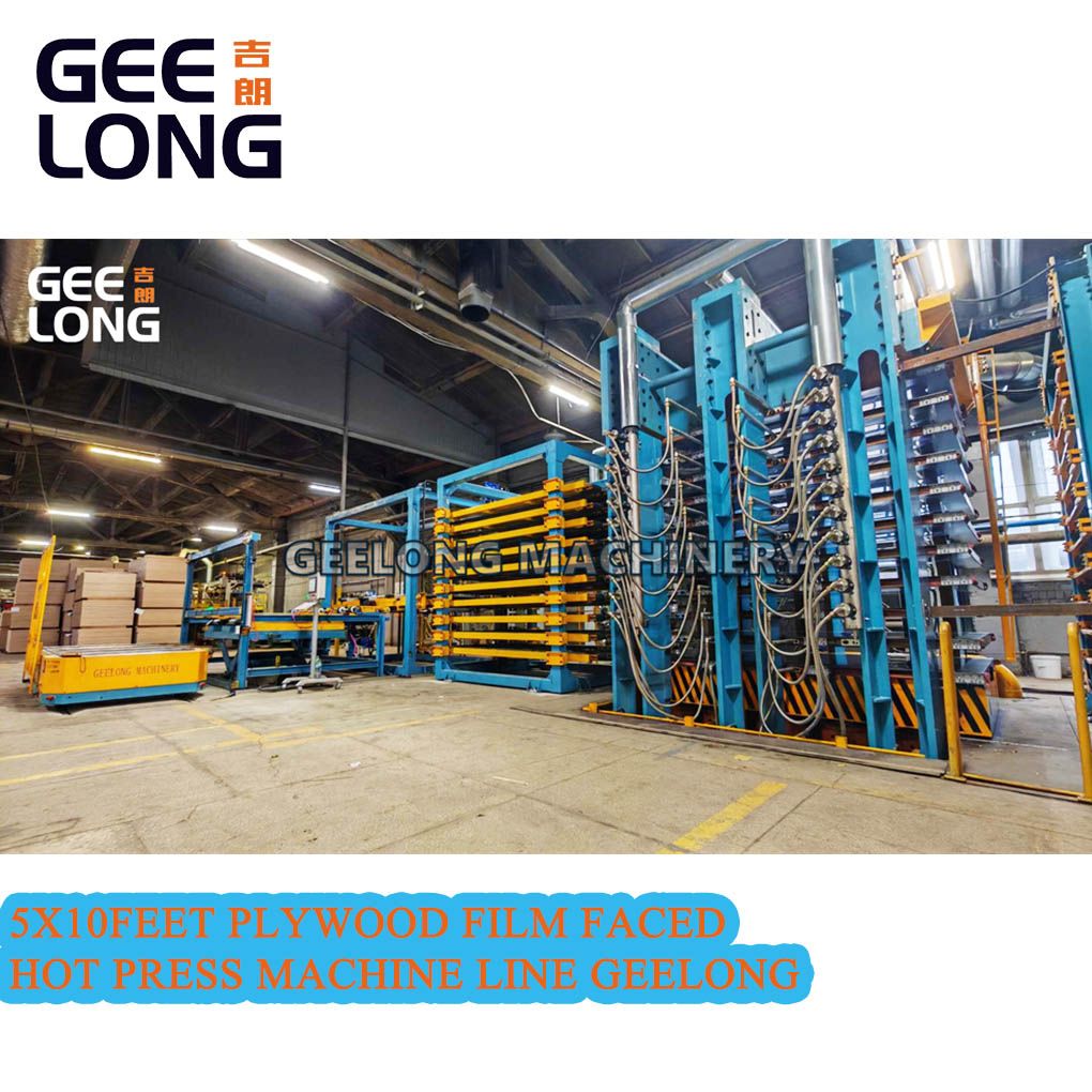 5x10feet plywood film faced hot press machine line GEELONG