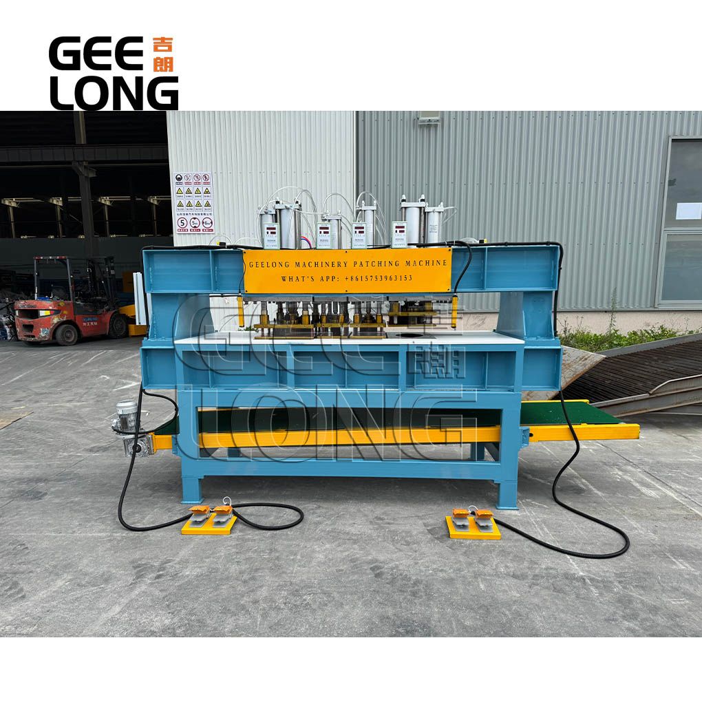 China veneer patching machine Grade B changed to Grade A
