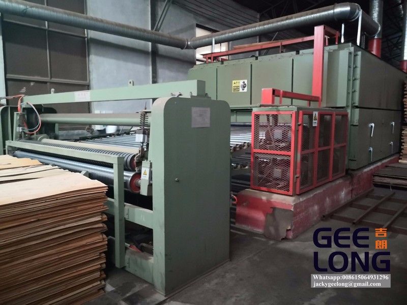 china GEELONG continuous veneer dryer machine