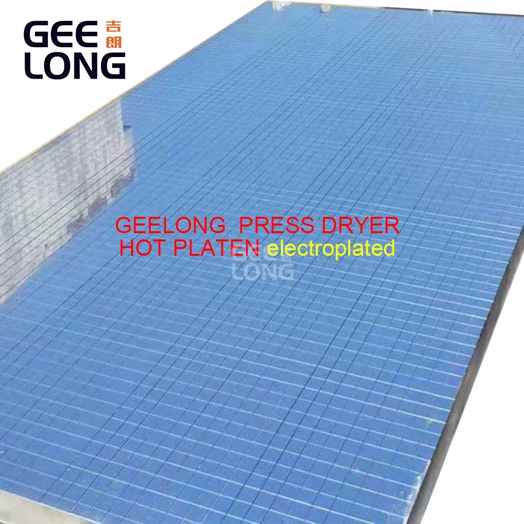 Geelong Hot Press Dryer Hot Plates