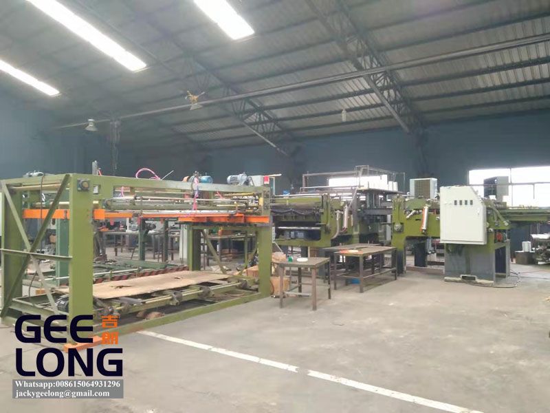 GEELONG brand L type veneer splicing machine