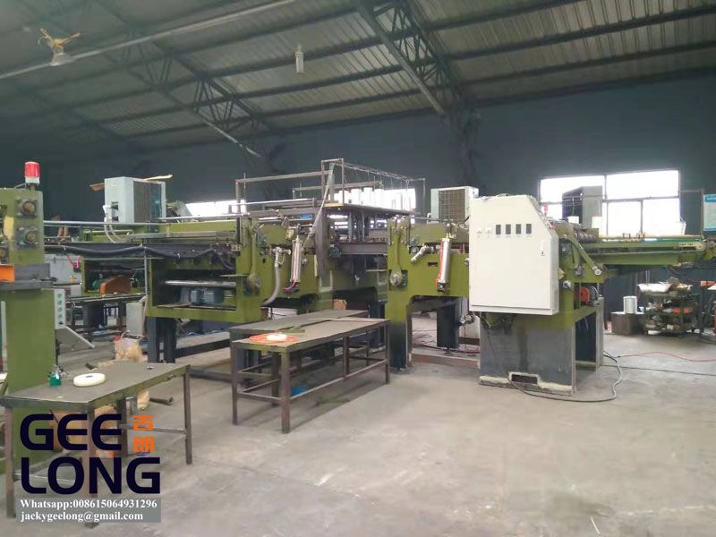 GEELONG brand L type veneer splicing machine