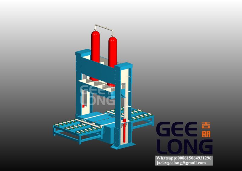 2020 GEELONG new type cold press machine for plywood