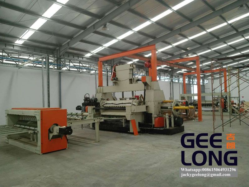 GEELONG servo veneer clipper machine