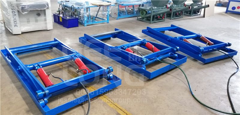 3T plywood hydraulic lifting table machine no need any ground foundation