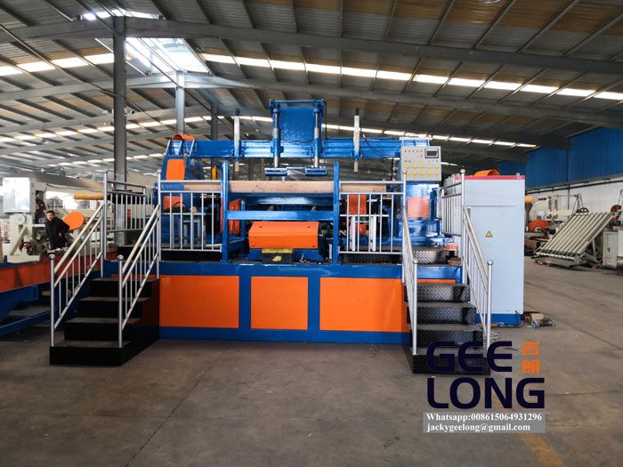 china GEELONG automatic birch veneer peeling machine line