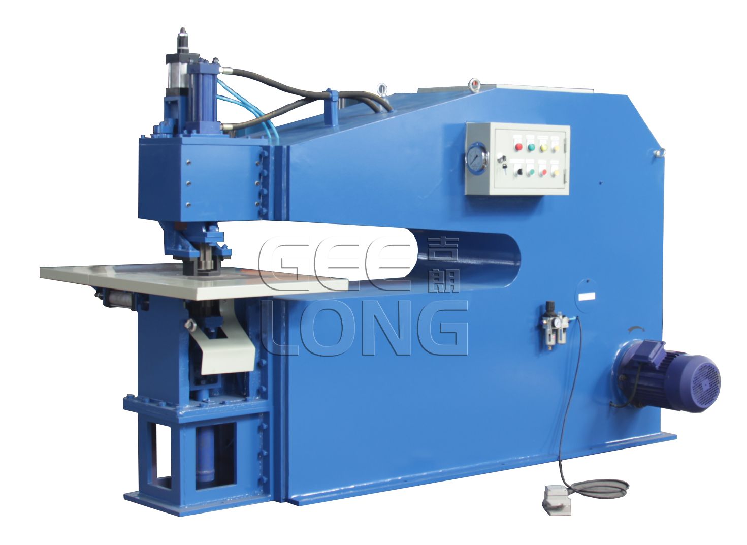 Hydraulic type veneer patching machine/automatic veneer patcher