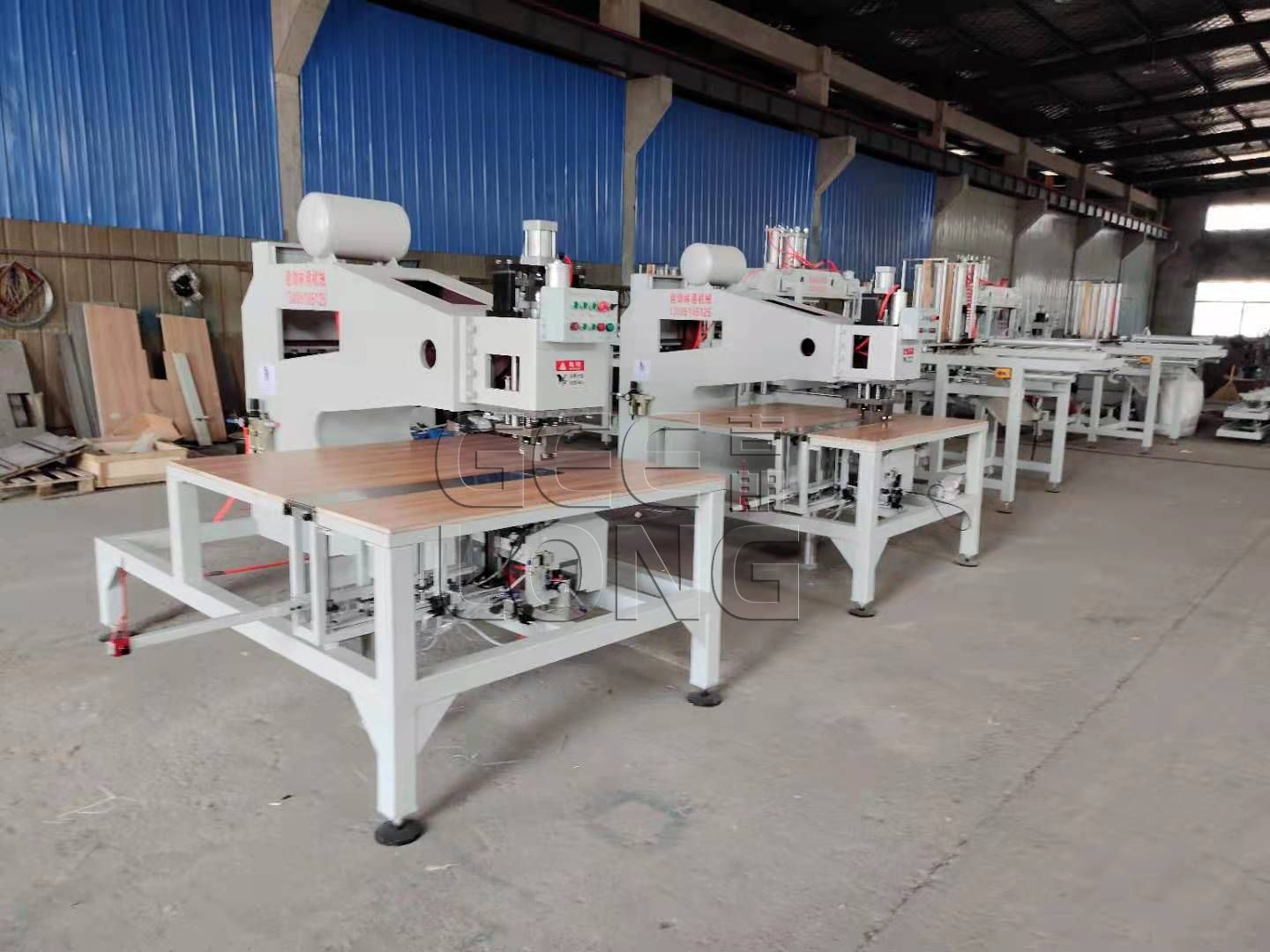 Hydraulic type veneer patching machine/automatic veneer patcher