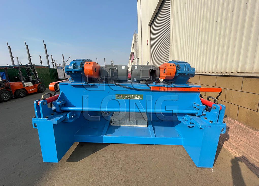 HEAVY DUTY 4feet wood log debarking machine with crushing function