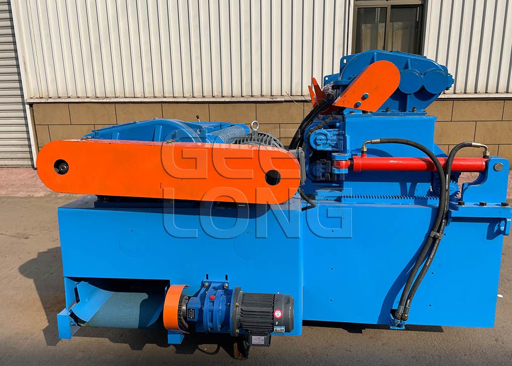 HEAVY DUTY 4feet wood log debarking machine with crushing function