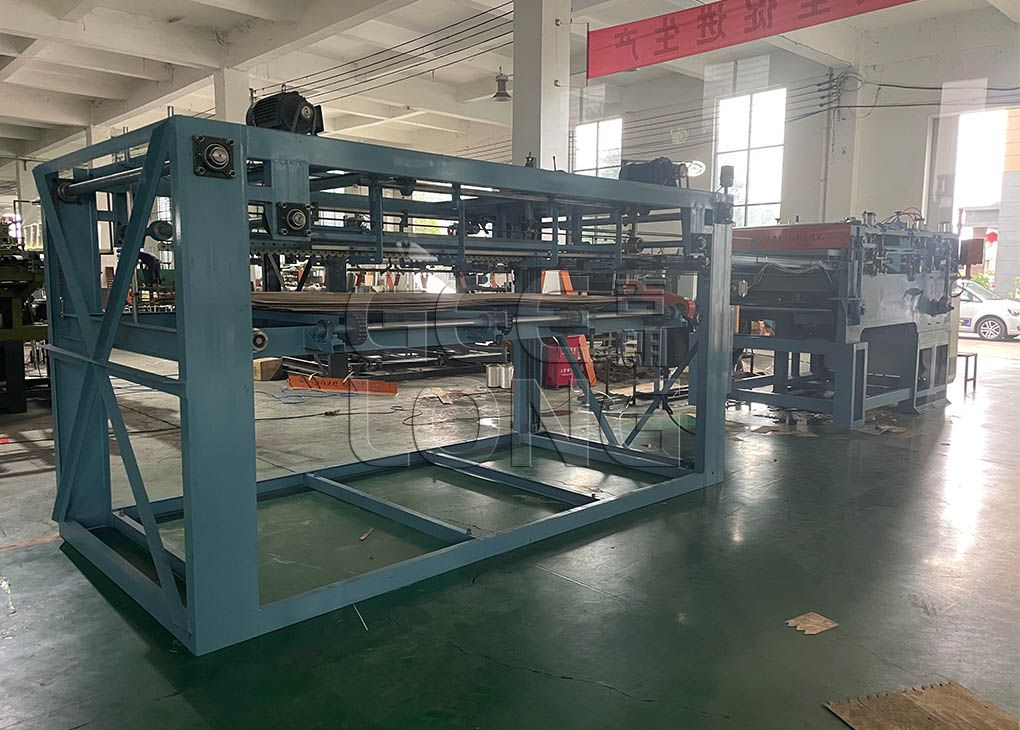 GEELONG continuous veneer finger jointing machine