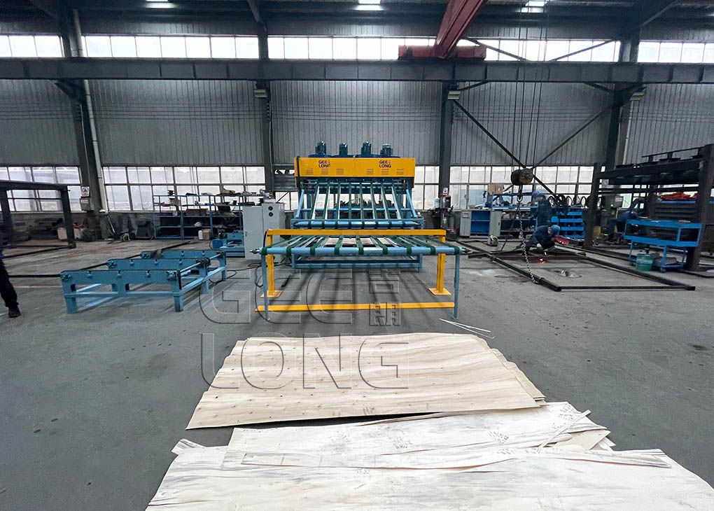 China Automatic Veneer Stack Machine