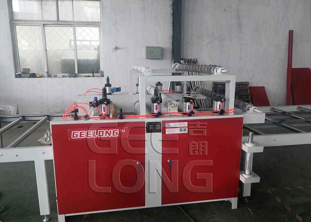 china GEELONG hot melt pur/pvc laminating machine