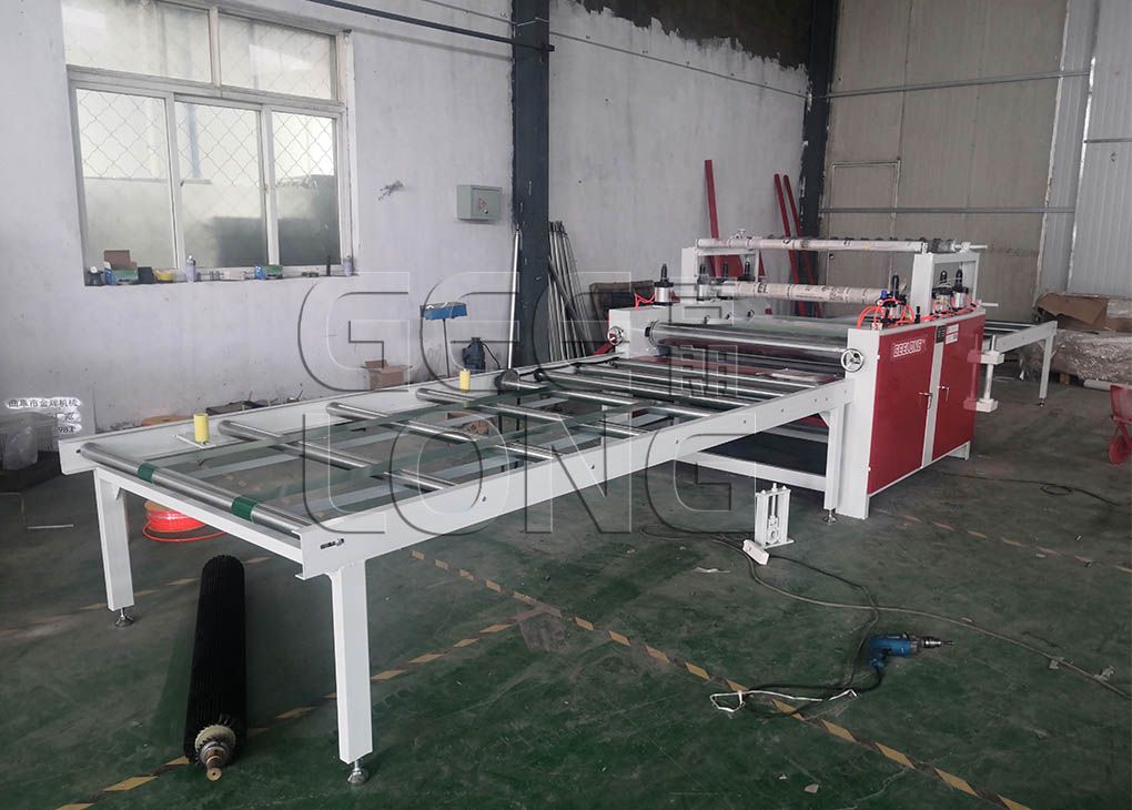 china GEELONG hot melt pur/pvc laminating machine