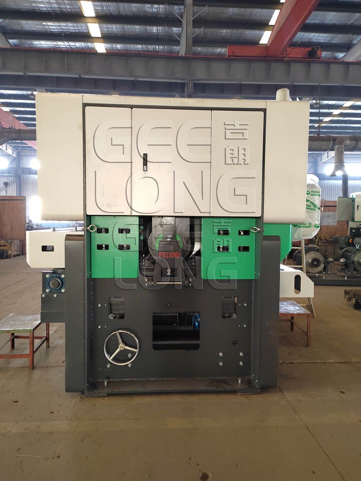 GEELONG plywood single roller  one side plywood calibration sanding machine