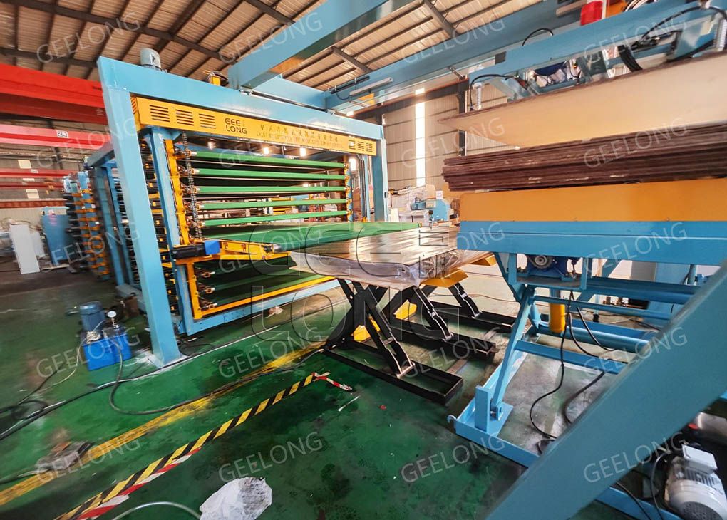 film faced laminate plywood hot press machine