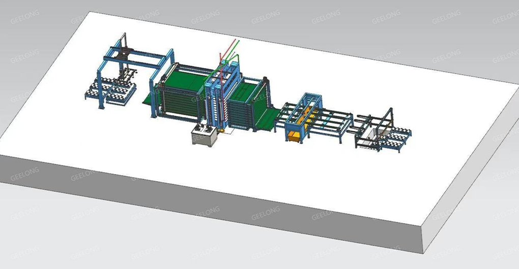 film faced laminate plywood hot press machine