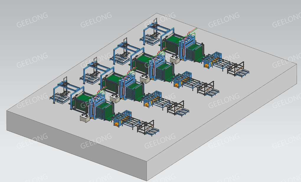 film faced laminate plywood hot press machine