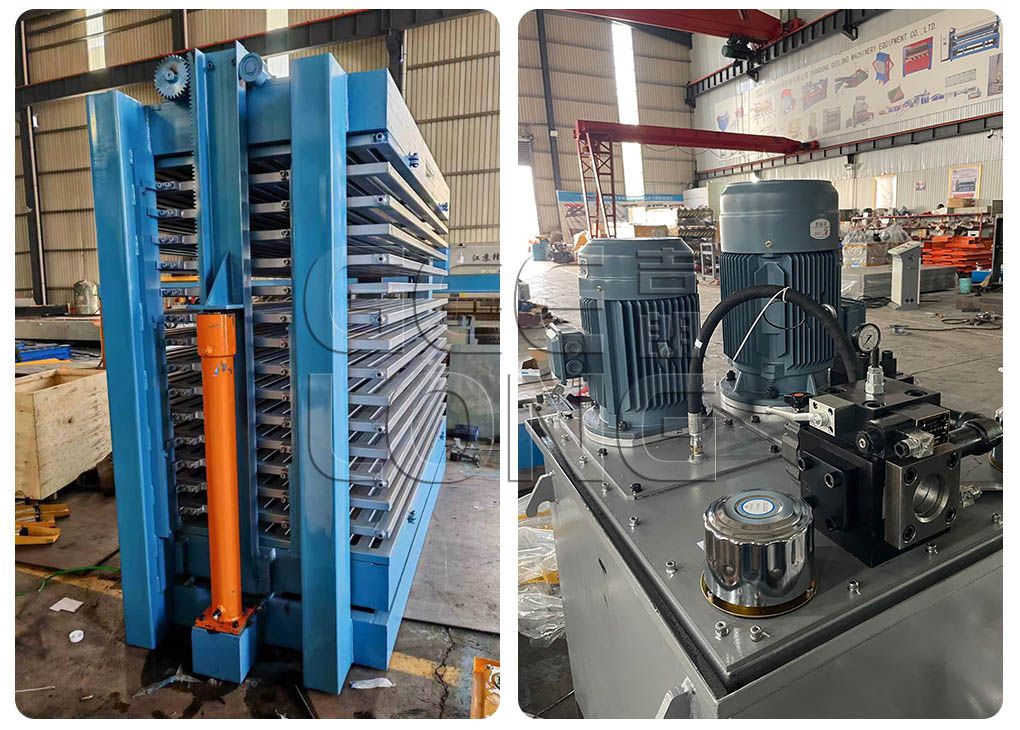 China tube veneer press dryer machine