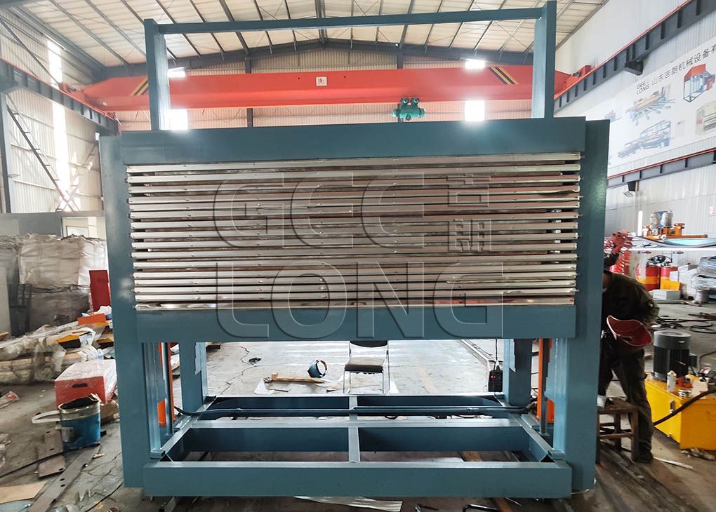 China tube veneer press dryer machine