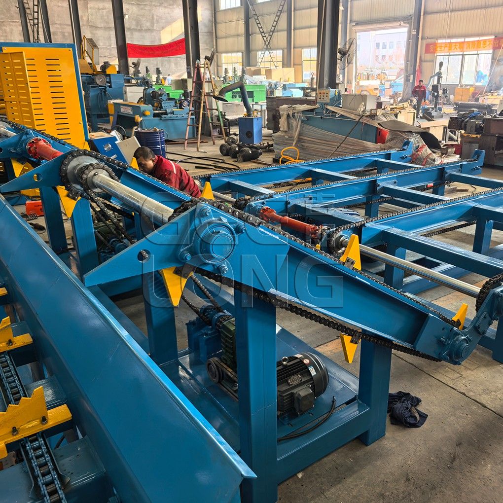 Log saw cutting line