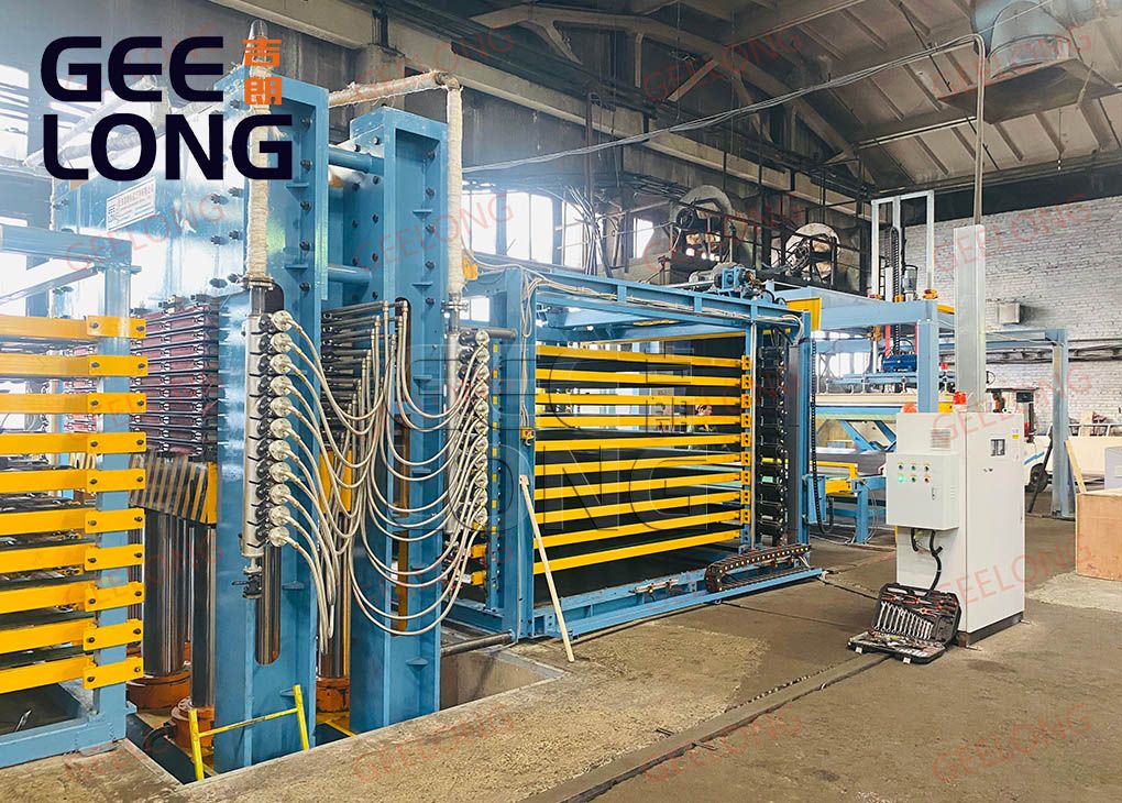 China film face plywood hot press machine