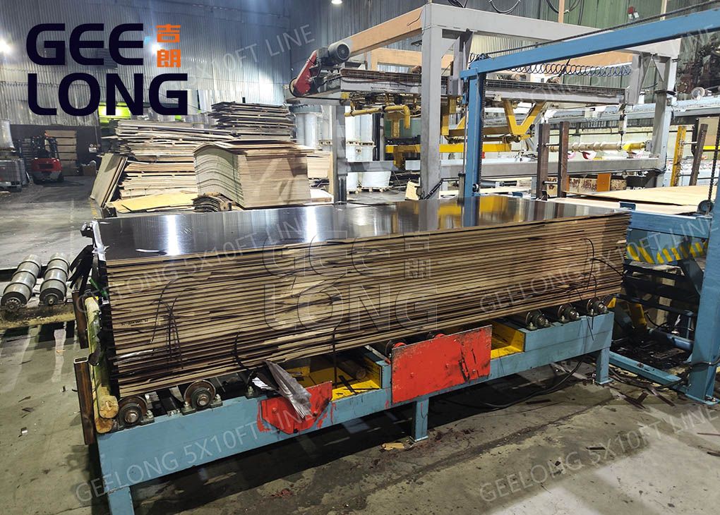 Automatic 5X10FEET Film Face Plywood Hot Press Machine