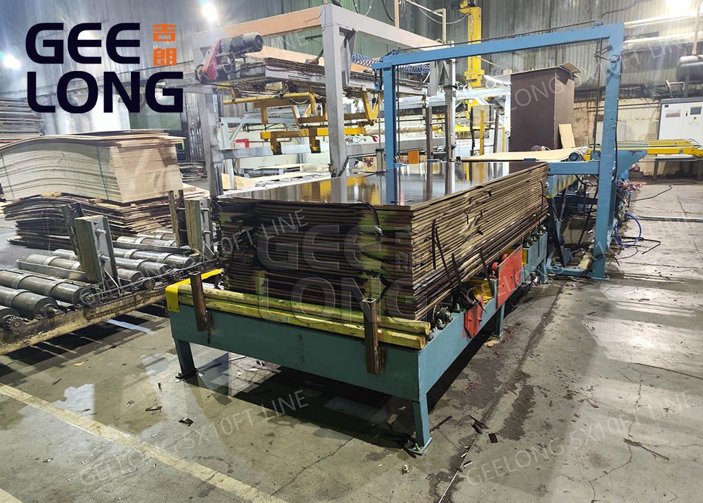 Automatic 5X10FEET Film Face Plywood Hot Press Machine