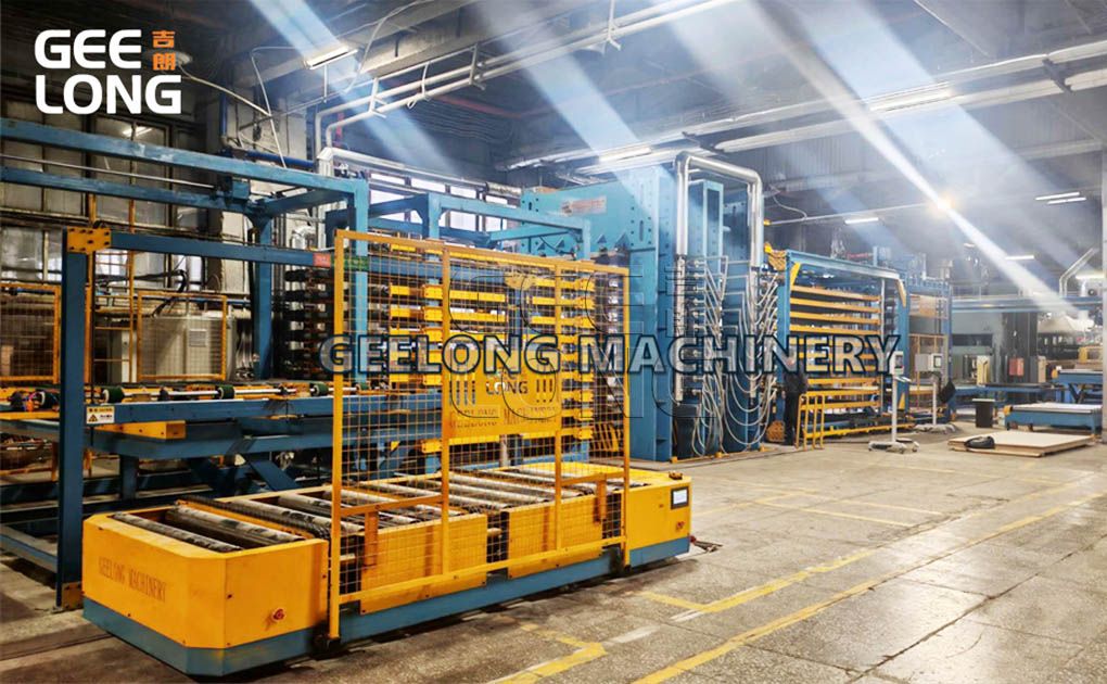 5x10feet plywood film faced hot press machine line GEELONG