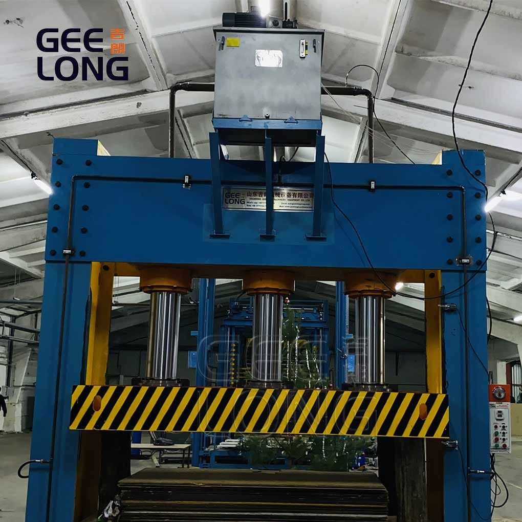 China plywood cold press machine factory
