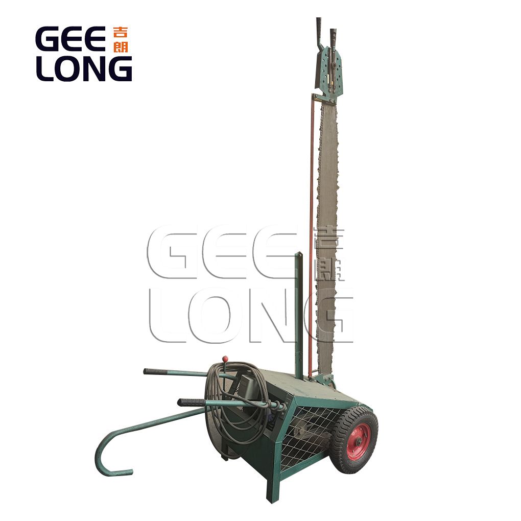 Wood log chain cutter Wood log chain cutter