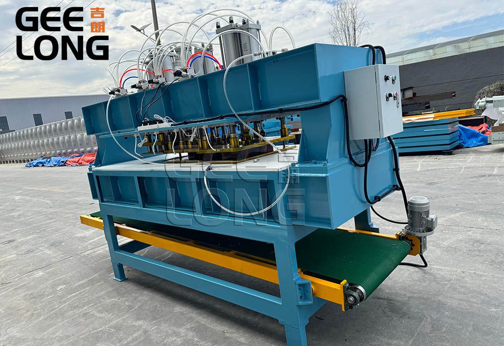 China veneer patching machine Grade B changed to Grade A China veneer patching machine Grade B changed to Grade A